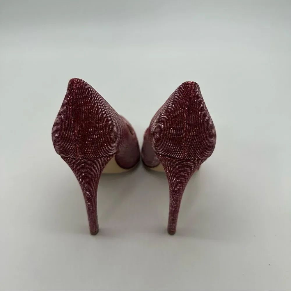NEW Red Sparkly Heels - Picture 8 of 10
